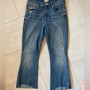 Mother Swooner Roller Ankle Jeans